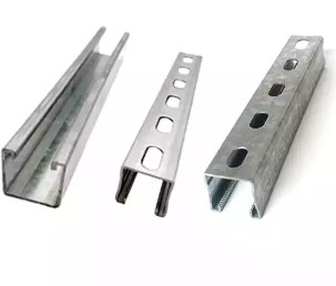 Hot Dipped Galvanized Cold Rolled 304 316 Solar System Strut Slotted Stainless Steel C Channel