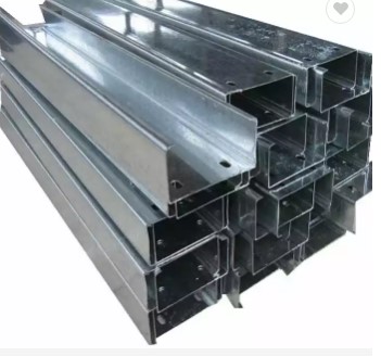 steel processing parts galvanized u beam steel U channel structural steel c channel / C profile pric
